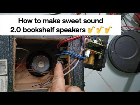 How to make a sweet sound 2.0 speaker from the old one.