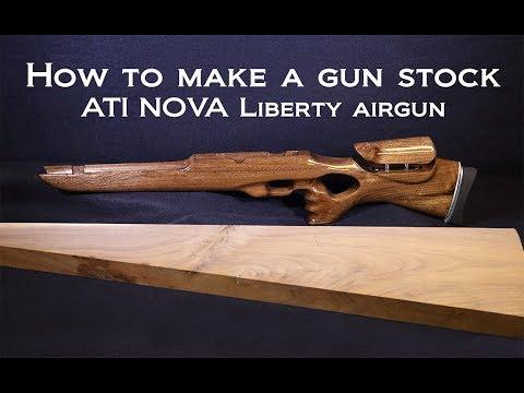 How to make a thumb hole gun stock - Nova Liberty Airgun