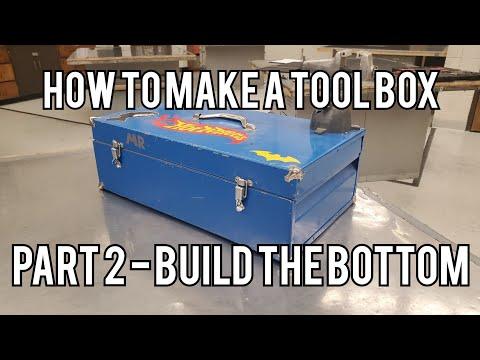 How to make a tool box Part 2 - Building the Bottom