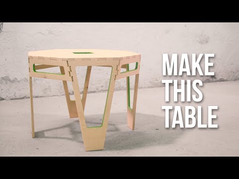 How to make an AWESOME box jointed TABLE with the new X-Carve + review