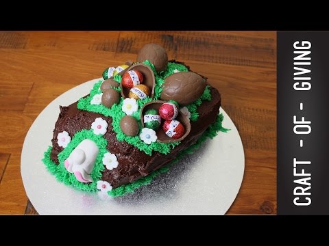 How to make an Easy Easter Bunny Cake | Craft of Giving