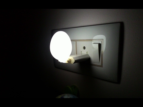 How to make an LED Bed lamp in 2 minutes