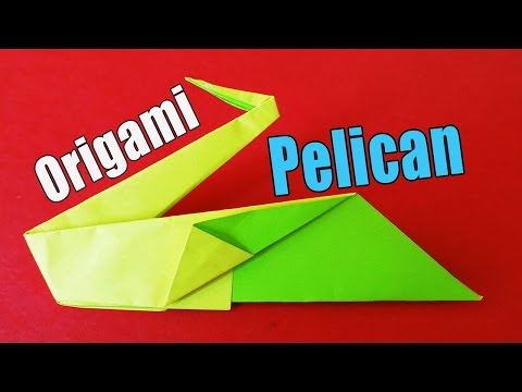 How to make an Origami Pelican