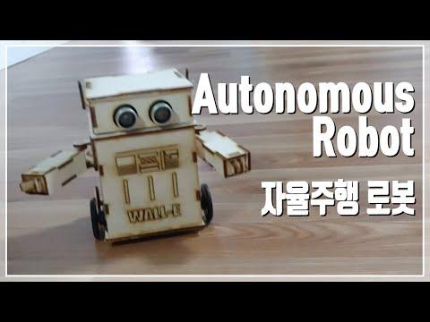 How to make an autonomous robot. Infrared sensor robot. wall-e. co2 laser cutter.