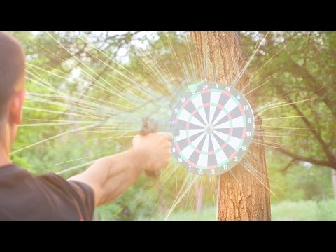 How to make an exploding target