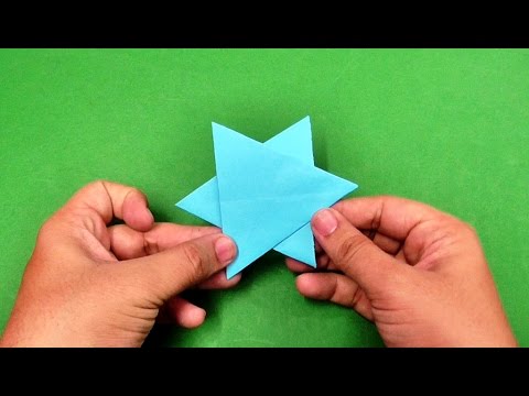 How to make an origami paper star | Origami / Paper Folding Craft, Videos &amp;amp; Tutorials.