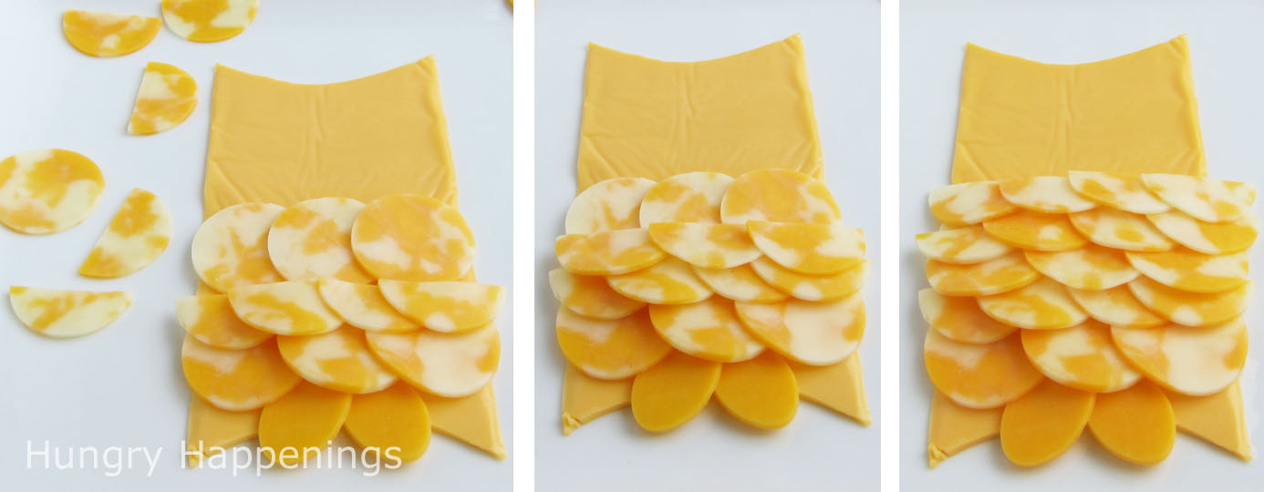 How to make an owl from cheese slices, Halloween food, wizard party.jpg