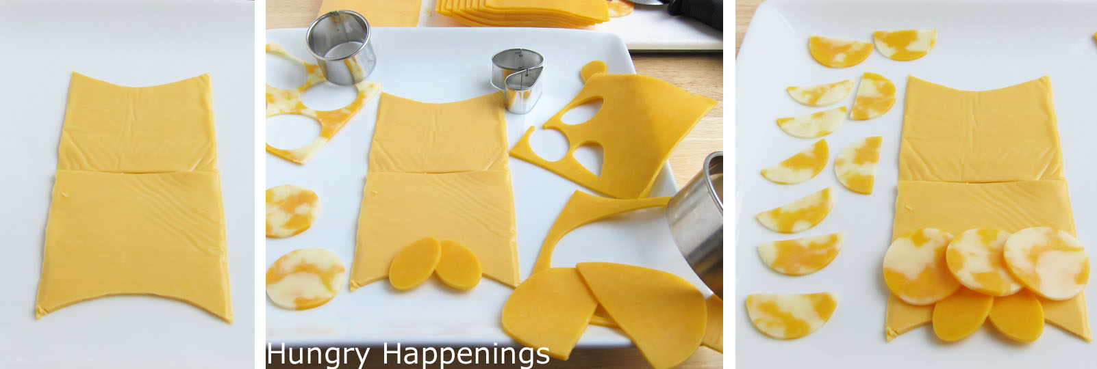 How to make an owl out of cheese slices for Halloween party .jpg