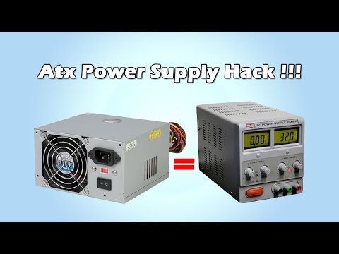 How to make bench power supply from computer PSU &amp;quot;Music Video&amp;quot;