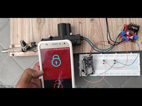 How to make door lock with ESP8266 | Best door lock | Automatic Door Lock #DIY | Wireless Door Lock