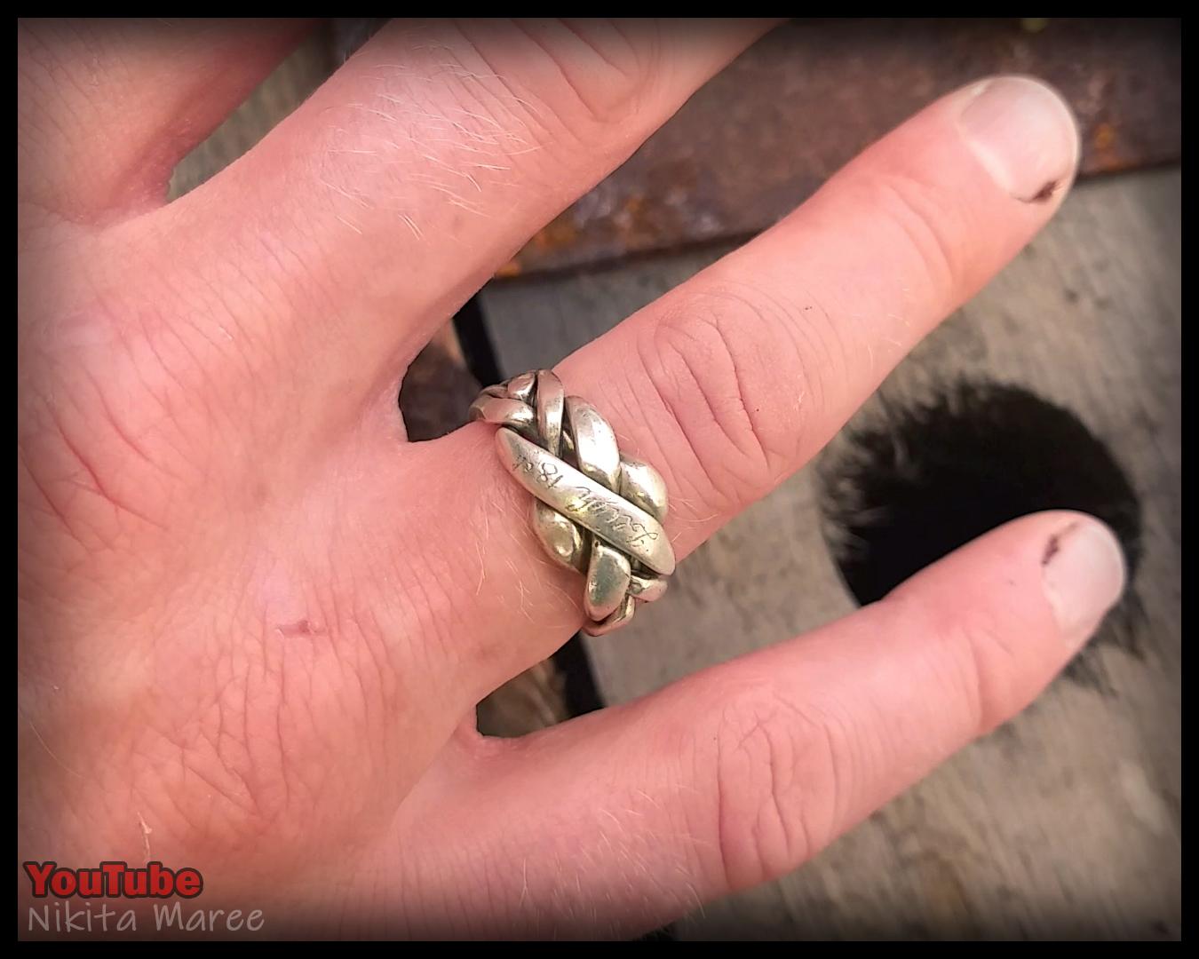 How to make jewellery rings from polymer clay. Clay sculpting tutorial pirate rings (34).jpg