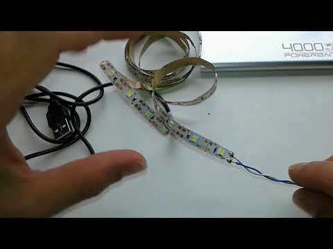 How to make led strip flashing at home