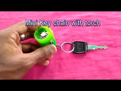 How to make mini keychain with torch