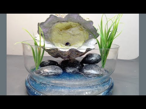 How to make sea shell with pebbles | diorama