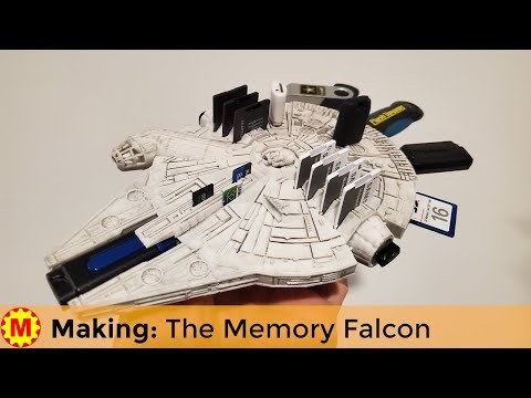 How to make the Millennium Falcon into the Memory Falcon and bring out 3D print detail