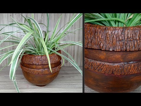 How to make this cement vase | Antique vase | DIY