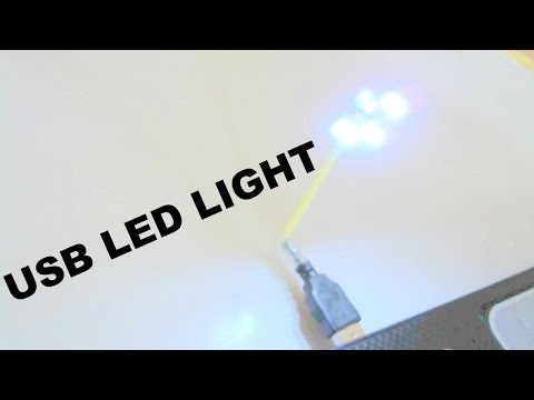 How to make usb led light