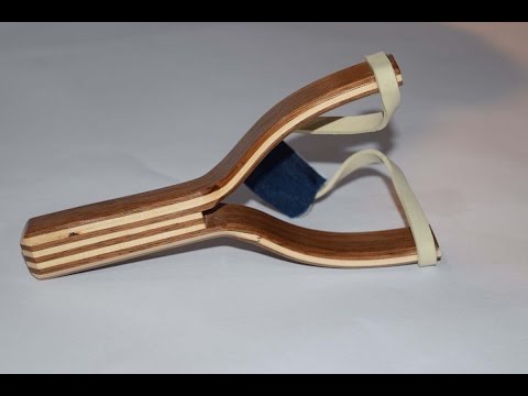 How to make wooden slingshot