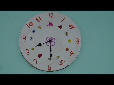 How to make your own designed clock