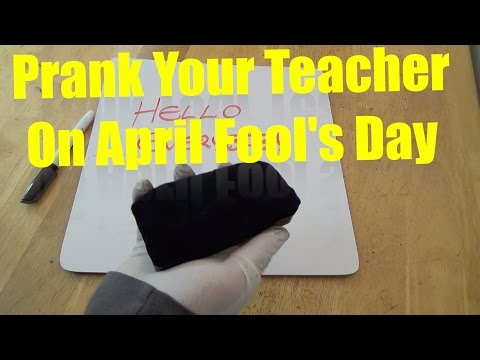 How to prank your teacher on April Fool's Day!