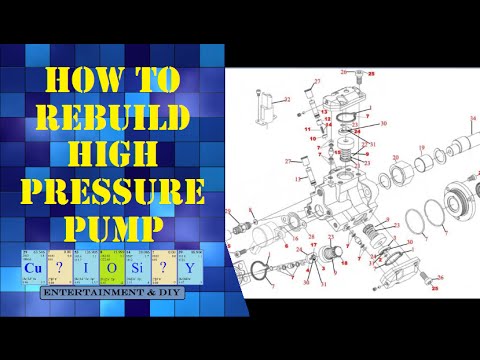 How to rebuild high pressure diesel pump