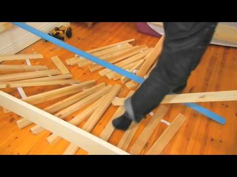 How to repair broken bed