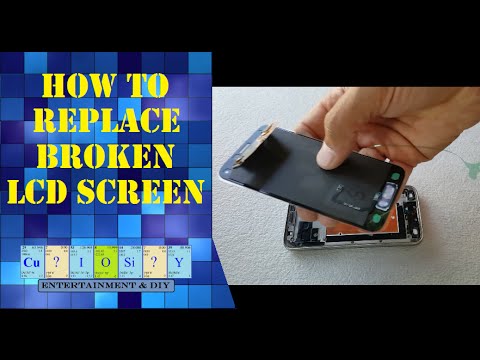 How to replace broken LCD screen on Samsung Galaxy phones