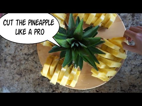 How to serve a pineapple like a pro!