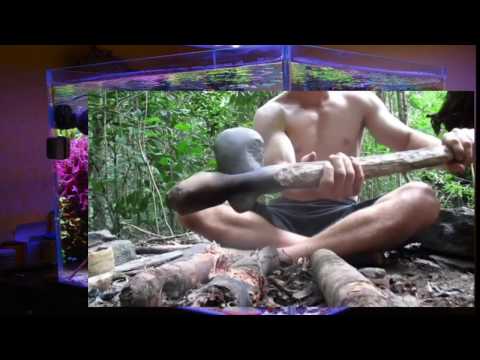 How to survive in the jungle - Make Stone Axe