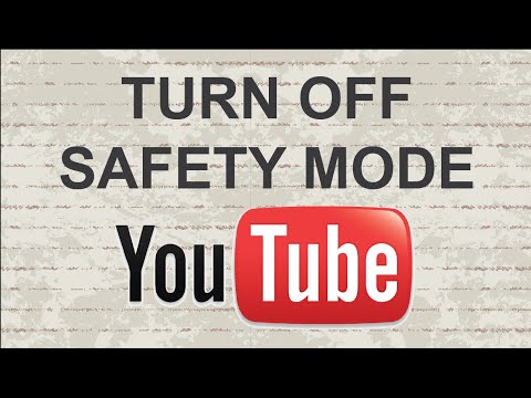 How to turn off safety mode on Youtube | 2 Methods