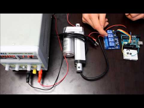 How to use Relays to Control Linear Actuators