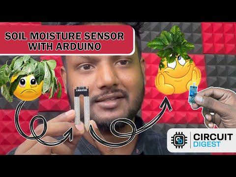 How to use Soil moisture Sensor with Arduino