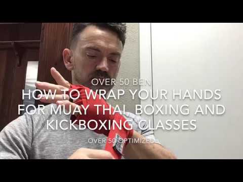 How to wrap your hands for Muay Thai, Boxing and Kickboxing classes