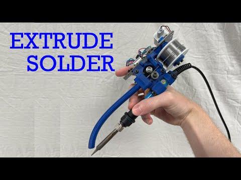 I Built a Soldering Iron That Can EXTRUDE SOLDER!