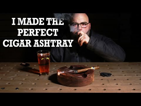 I Made the Perfect Cigar Ashtray! - How to || DIY || Woodworking