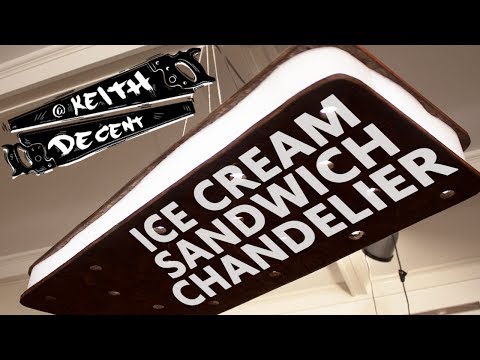 ICE CREAM SANDWICH CHANDELIER - A Decent Project