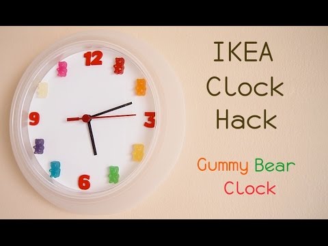 IKEA Clock Hack: Gummy Bear Clock