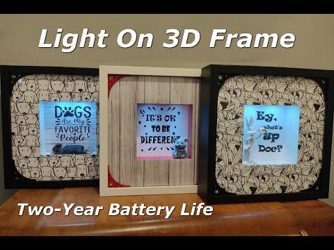 IKEA Light On 3D Frame