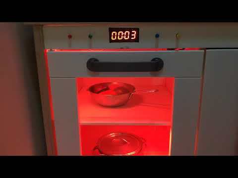 IKEA kids kitchen oven upgrade