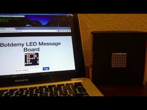 IOT LED Message Board