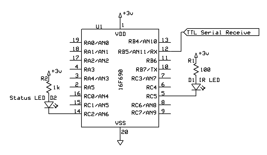 IR Beacon / Transmitter for the Create or Roomba