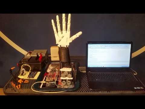 InMoov, My Robot Lab Gesture Creator Test