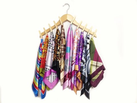 Inexpensive Way to Organize your Scarves without Breaking the Bank