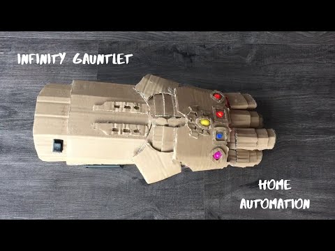 Infinity Gauntlet Controlled Home Automation