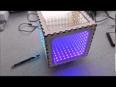 Infinity mirror box