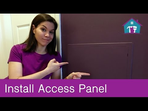 Install Wall Access Panel