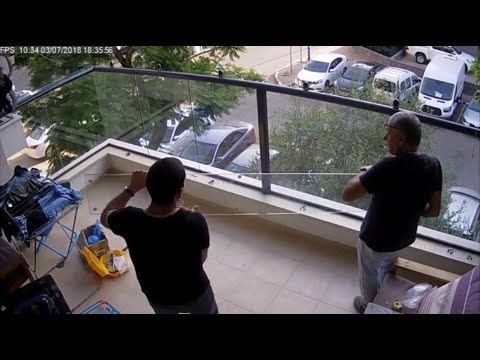 Installing Balcony railing height extension with glass