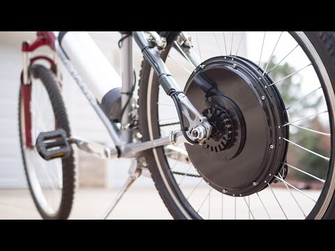 Installing a Magic Pie Electric Bike (e-Bike) Conversion Kit