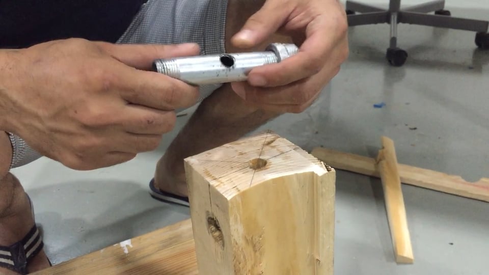 Instructable: Sturdy leg for a wooden table (Part 3)