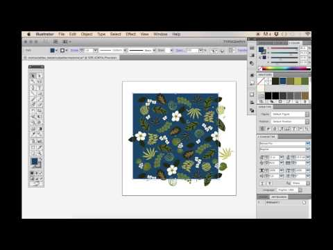 Instructables: Creating a Seamless Vector Pattern in Adobe Illustrator